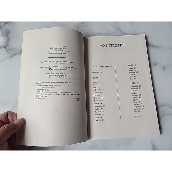 Cooking Light Breads, Grains and Pastas : 80 Hearty and Flavorful Recipes for... - Picture 4 of 10